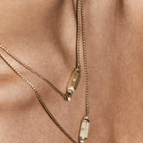 Marie Lichtenberg - Micro Coco Necklace- Yellow Gold 14.5"