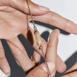 Marie Lichtenberg - Micro Coco Necklace- Yellow Gold 14.5"