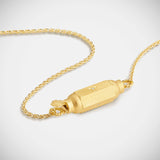 Marie Lichtenberg - Micro Coco Necklace- Yellow Gold 14.5"