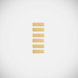 Marie Lichtenberg - Micro Coco Necklace- Yellow Gold 14.5"