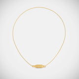 Marie Lichtenberg - Micro Coco Necklace- Yellow Gold 14.5"