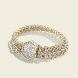Lucy Delius - Medusa Double Diamond Bracelet
