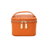Maria Zip Jewelry Cube: Tangerine