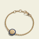 Lucy Delius - Sapphire Pocket Watch Bracelet